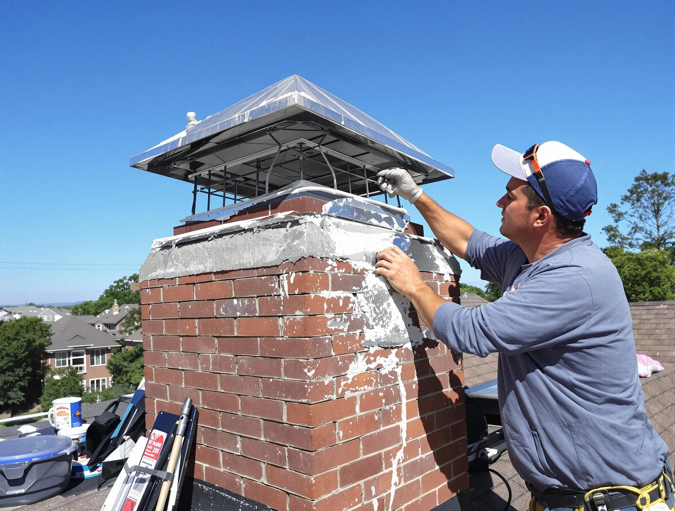 Chimney Crown Services service in Firestone, CO