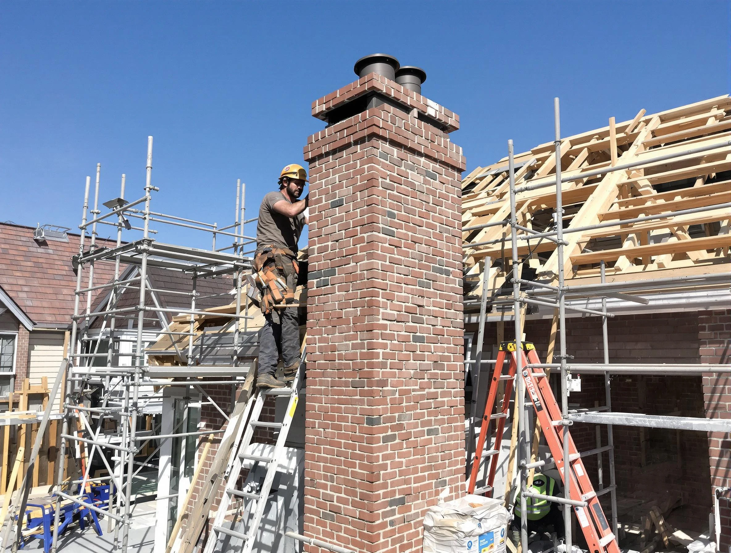 New chimney installation completed by Firestone Chimney Sweep in Firestone, CO